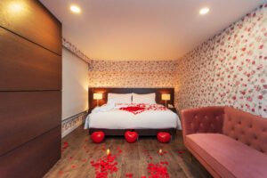 CAMA NOCHE ROMANTICA